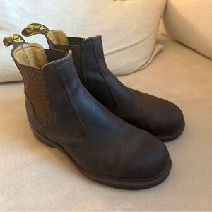 Dr Martens Crazy Horse Brown Leather Chelsea Boots